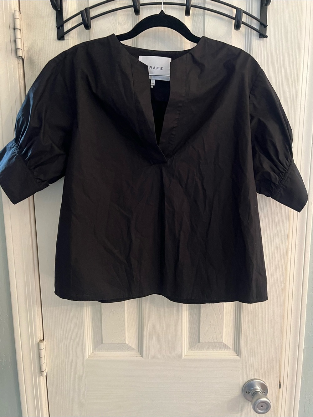 Frame black top small petite